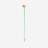 Turquoise everlasting pencil with gold clam