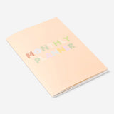 Flying Tiger Copenhagen monthly planner notebook with pages for organizing your month, ideal for office use.