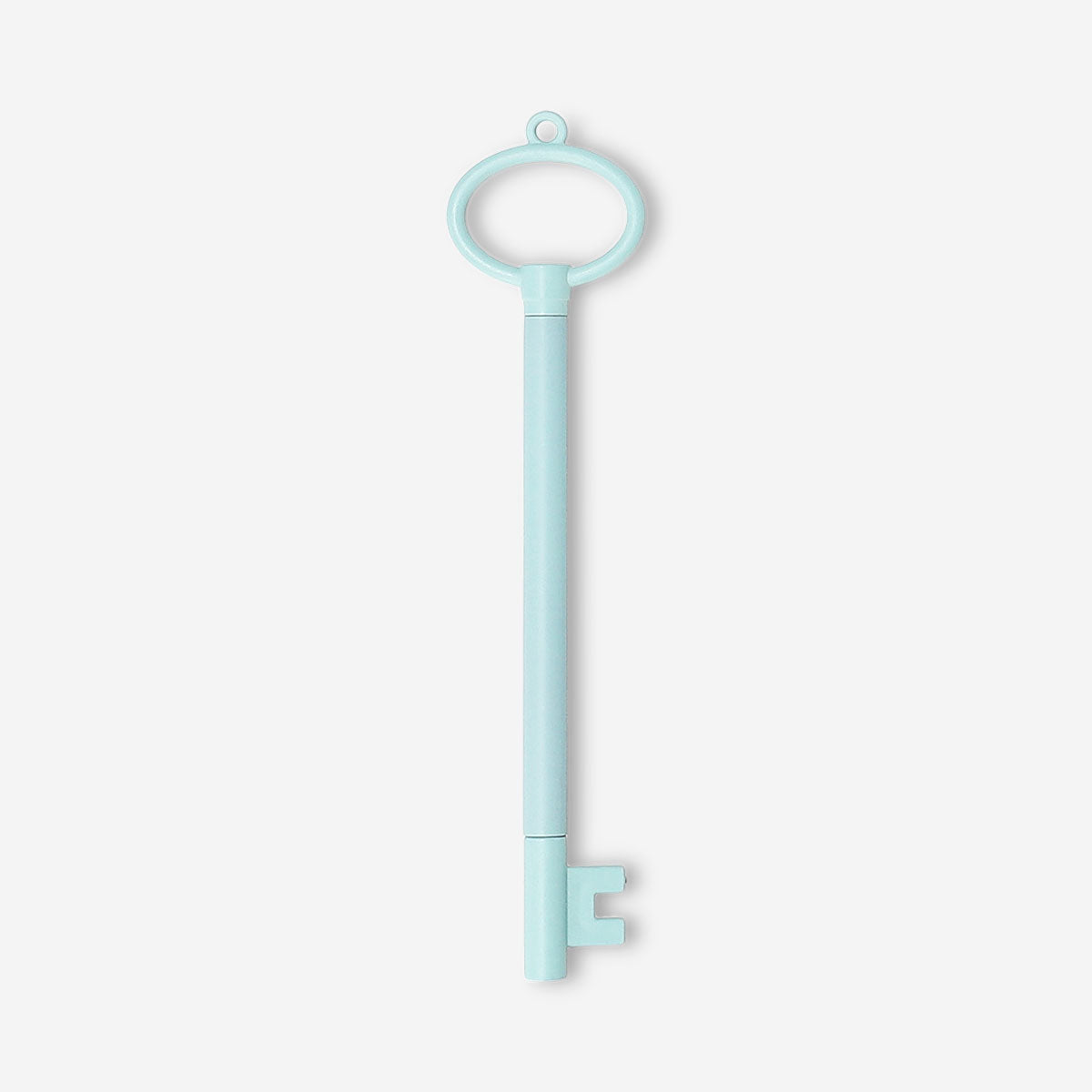 Green key-shaped ballpoint pen from Flying Tiger Copenhagen, designed for office use, with a distinctive key design in the image.