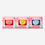 Collectable surprise toy featuring sea animals in a cat box from Flying Tiger Copenhagen, with colorful sea creature figures inside.