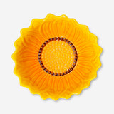 Kitchen bowl with embossed sunflower design, 18 cm, by Flying Tiger Copenhagen, featuring a decorative sunflower pattern on the surface.