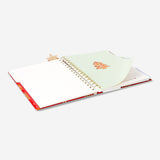 A5 Christmas recipe book from Flying Tiger Copenhagen, featuring festive holiday recipes on the office-themed cover.