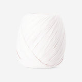 Light pink twisted paper ribbon in 20 meters, decorative office craft material from Flying Tiger Copenhagen, shown rolled out.