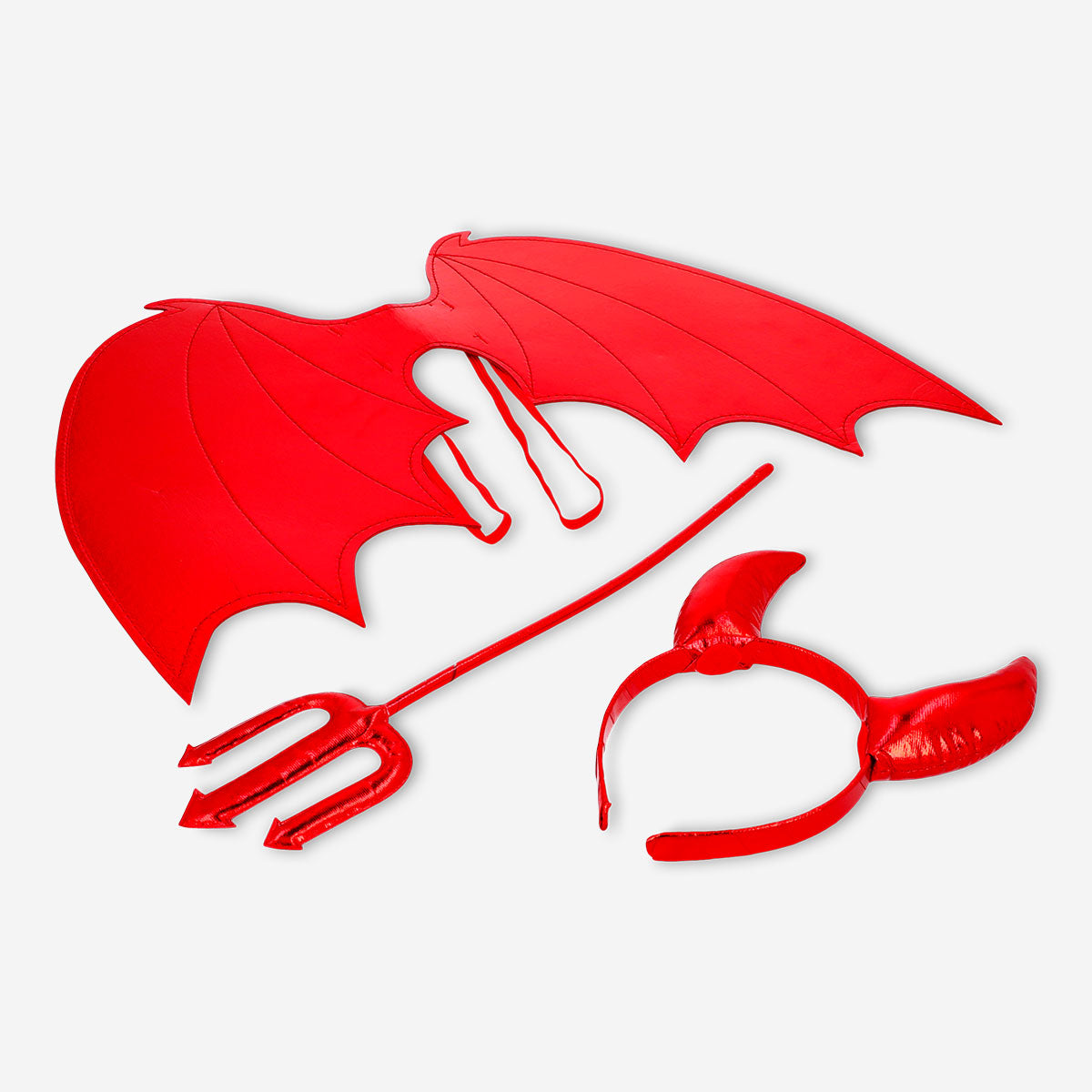 Adult party costume by Flying Tiger Copenhagen, featuring colorful fabric and playful design suitable for festive occasions.