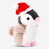 Flying Tiger Copenhagen plush penguin toy with a movable tail, soft and cuddly for children.