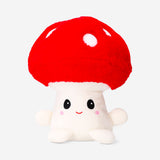 Flying Tiger Copenhagen plush mushroom toy with a soft, colorful fabric design, ideal for children and collectors.