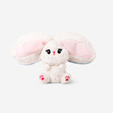 Plush bunny in blue Easter egg