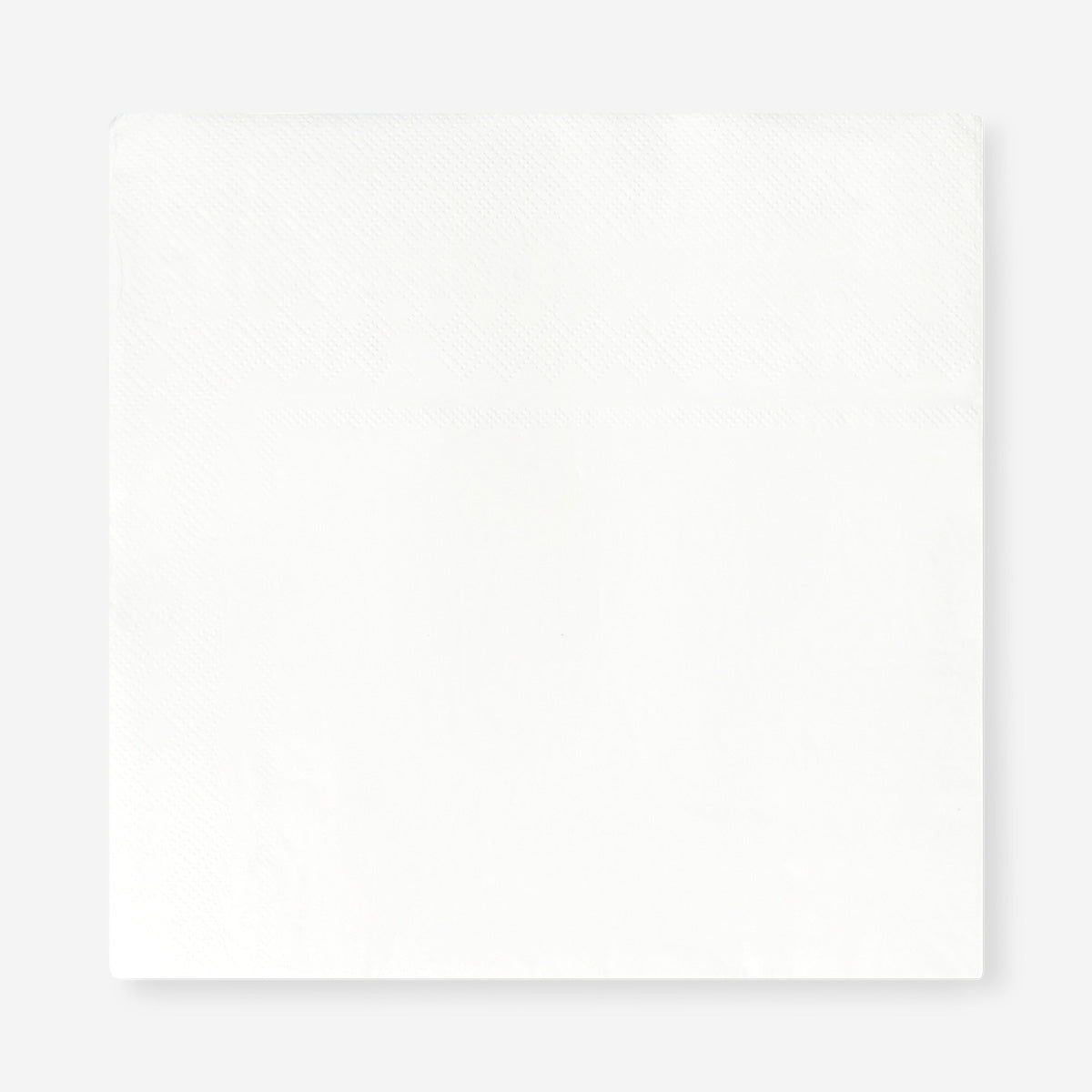 White party napkins from Flying Tiger Copenhagen, set of 100, neatly folded for gatherings and celebrations.