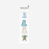 Marque-pages magnétiques chats yoga - 4 pcs