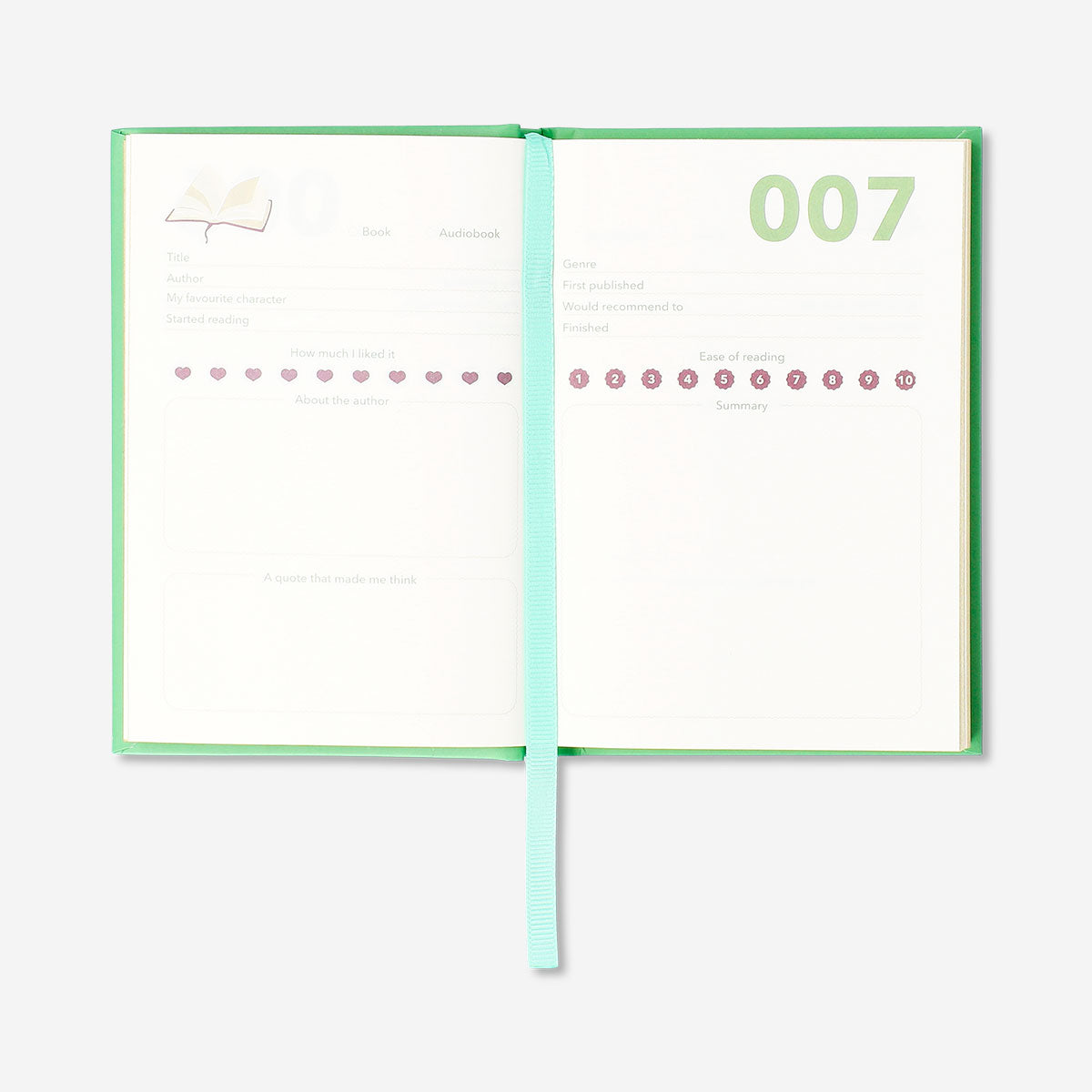 Flying Tiger Copenhagen A6 book journal for office use, featuring a compact design and lined pages for note-taking.