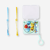 Mini fishing game by Flying Tiger Copenhagen featuring colorful fishing rods and a small game board for fun play.
