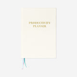 Beige undated personal planner