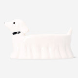 Flying Tiger Copenhagen ghost dog bowl, 16 cm, kitchen ceramic bowl with ghost dog design, ideal for pet feeding.