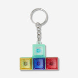 Flying Tiger Copenhagen clicking key ring gadget with colorful, durable plastic design for fun and easy key organization.