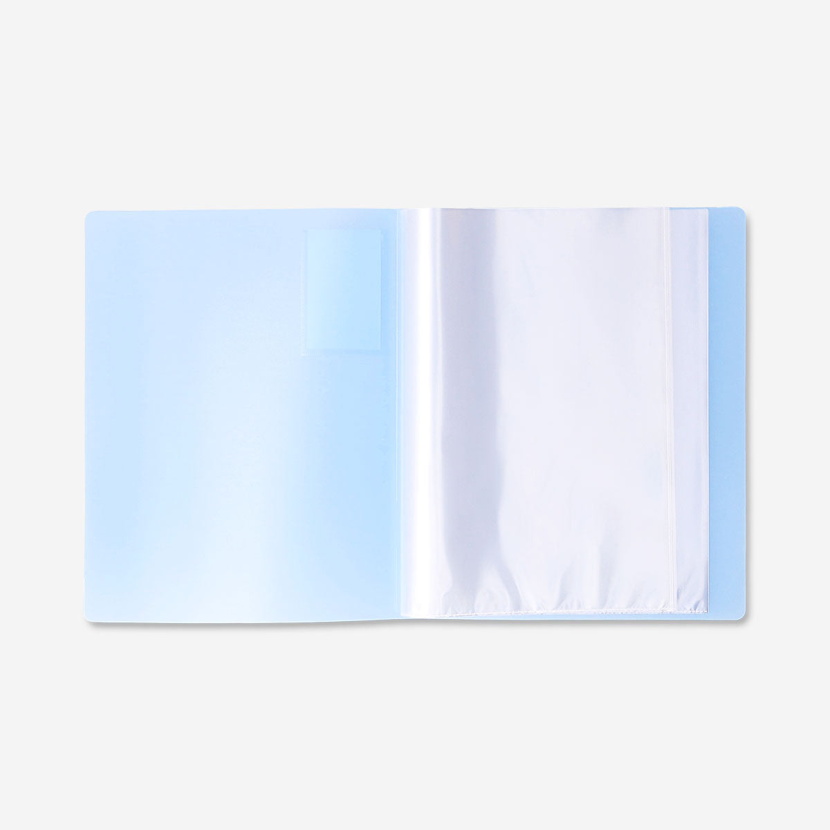 A4 transparent document organiser