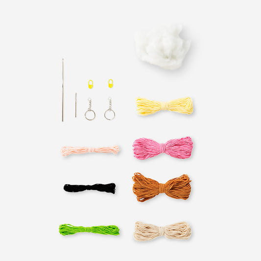 DIY gehaakte sleutelhangers