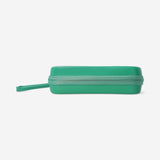 Green Flying Tiger Copenhagen travel case for electrical toothbrush, compact and durable for leisure travel storage.