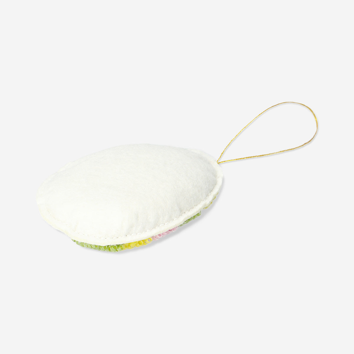 Hanging ornament - Easter egg with beads