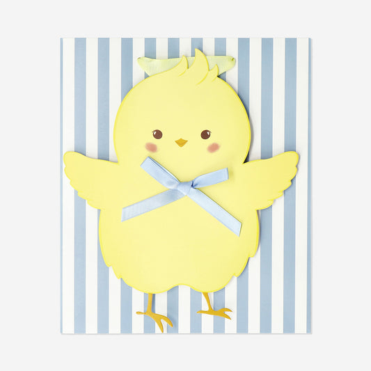 Gift bag with Easter chicken