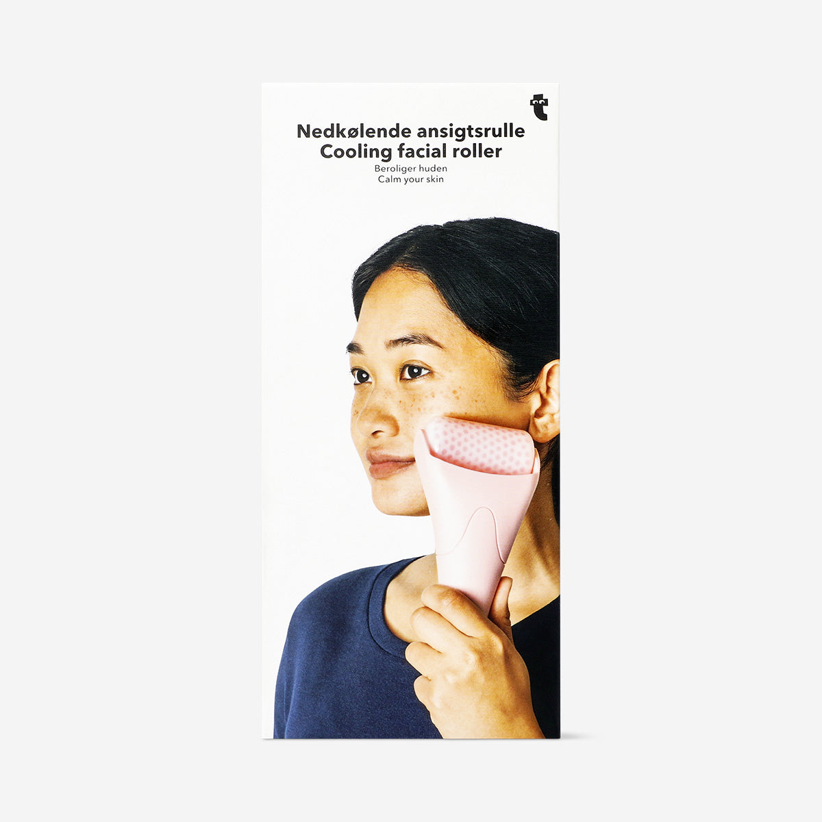 Rouleau facial rafraîchissant rose