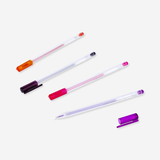 Erasable gel ink pens - 24 pcs