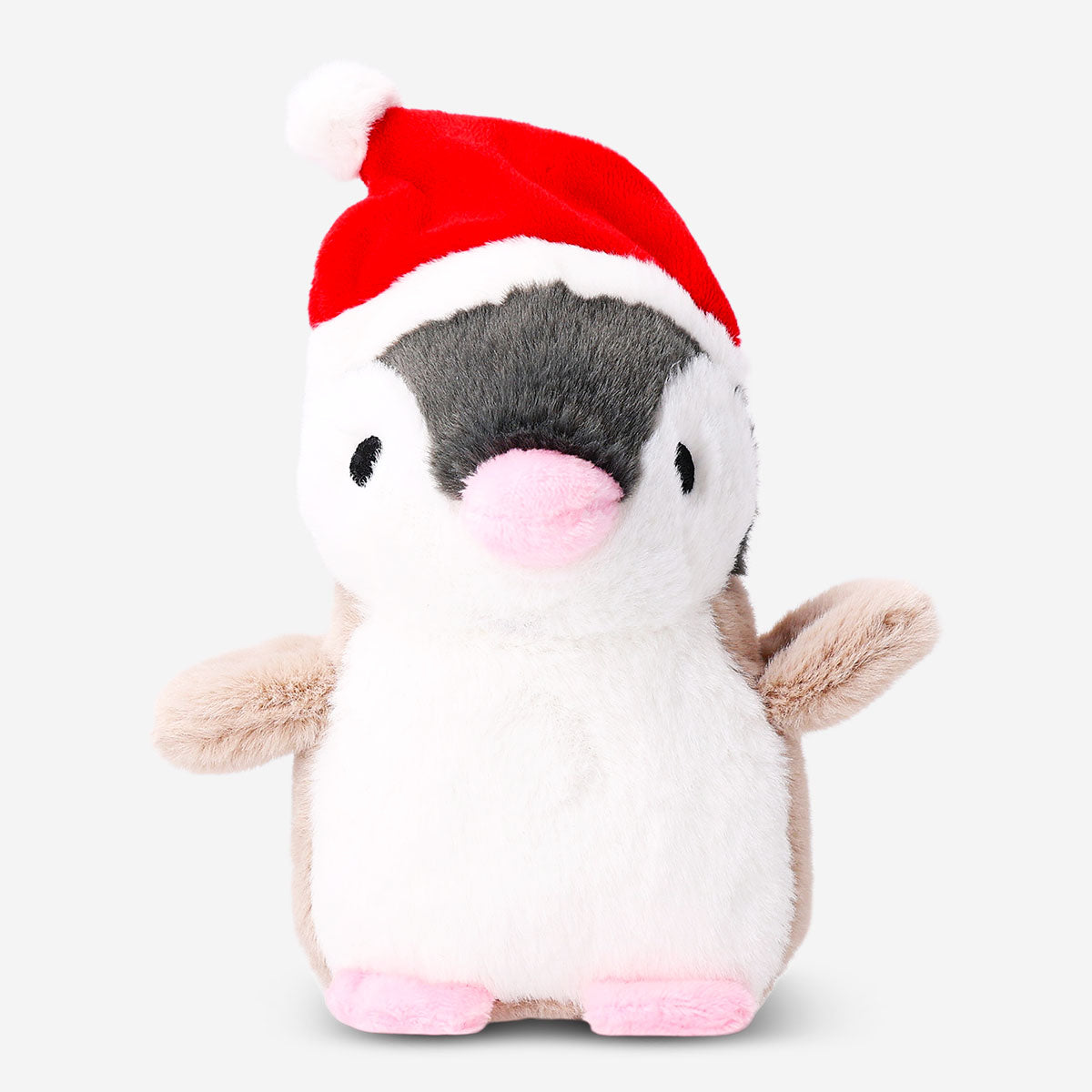 Flying Tiger Copenhagen plush penguin toy with a soft body and a moveable tail, ideal for cuddling and play.