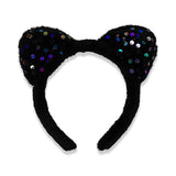 Kids' party hairband with sequined cat ears from Flying Tiger Copenhagen, colorful and fun accessory for children.
