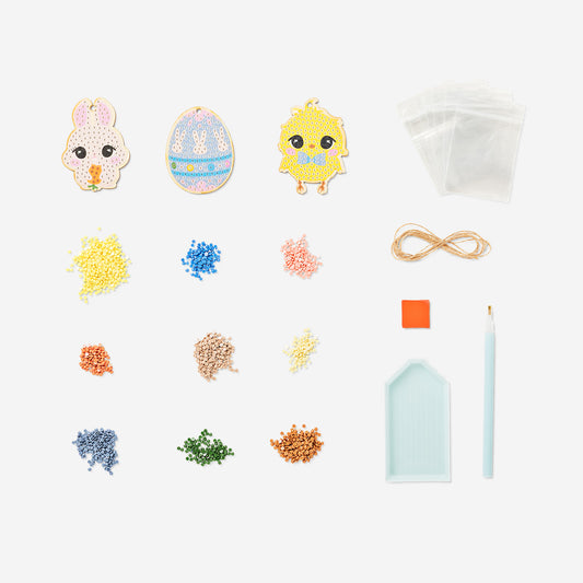 DIY strass-ornamenten - 3 stuks