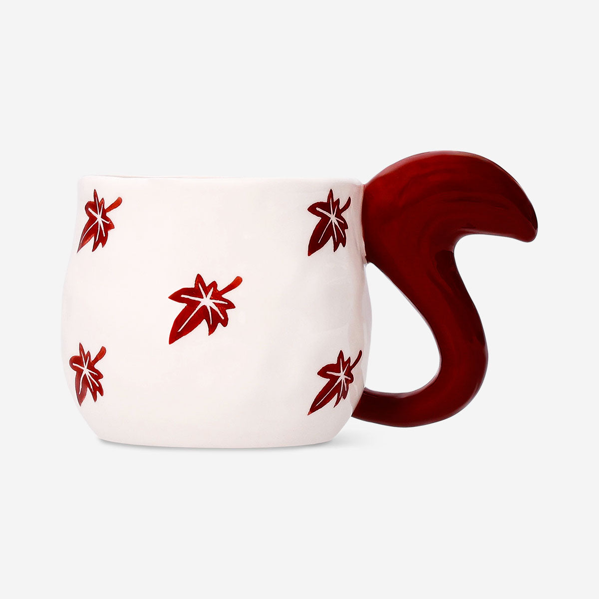 Cute squirrel-shaped mug from Flying Tiger Copenhagen, 350 ml kitchen cup with detailed squirrel design.