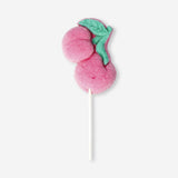 Cherry-flavored marshmallow on a stick by Flying Tiger Copenhagen, colorful sweet treat ideal for snacking and dessert.