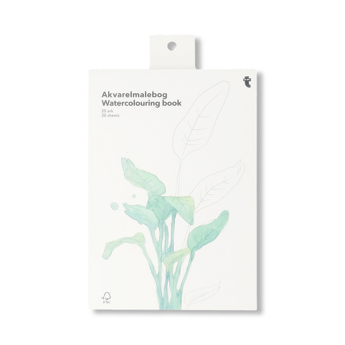 Botancial water colouring book