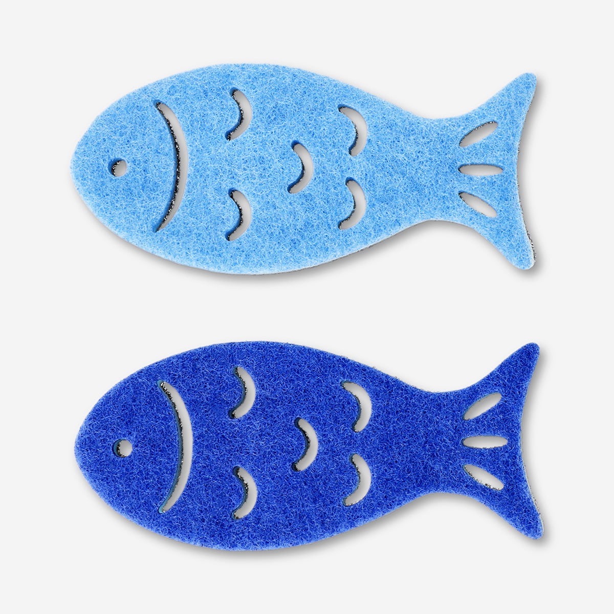 Fish cleaning sponges with hard texture - 2 pcs