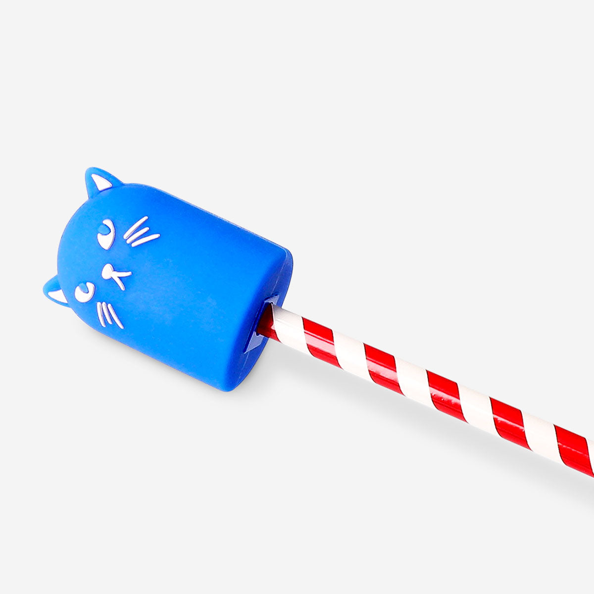 Blue cat pencil sharpener from Flying Tiger Copenhagen, compact office accessory with a playful feline design.
