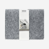 Grey bedside organiser
