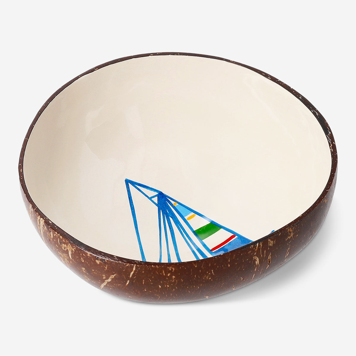 CL handpainted coconut bowls
