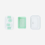 Green food storage for fridge - 9 cm