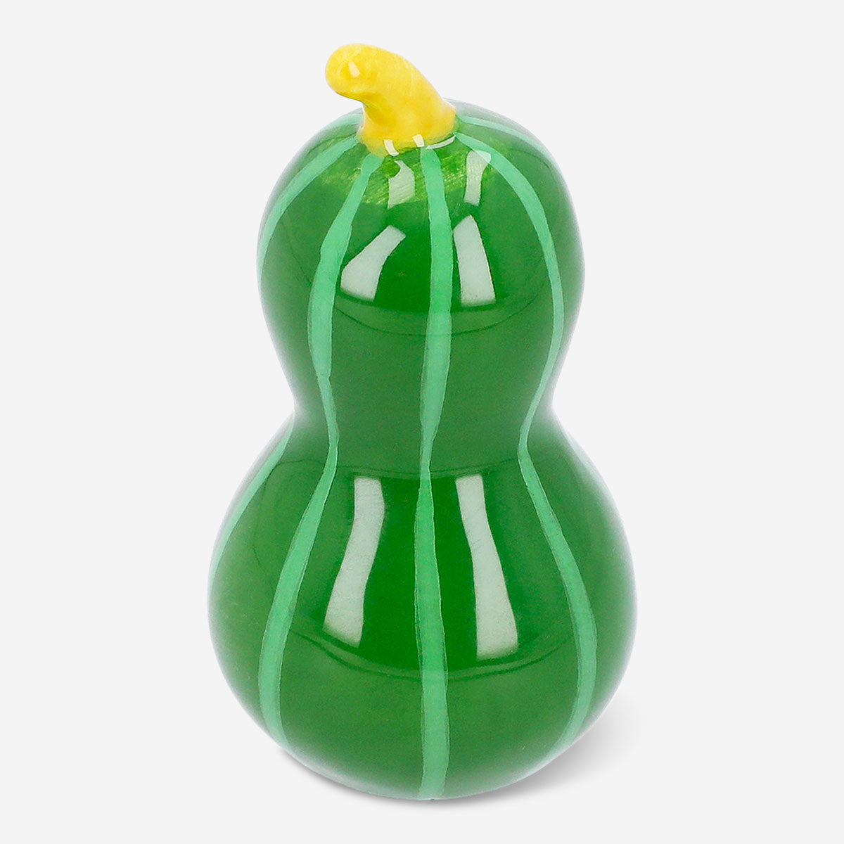 Zucca decorativa verde - 7 cm