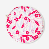 Flying Tiger Copenhagen floral jewellery box with decorative floral design, personal care storage container, and compact size.
