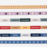 Paper tape rolls for planning - 6 pcs