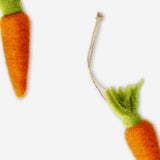 Ornamento da appendere - Carote arancioni - 2 pz
