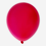 Metallic rose-colored balloons from Flying Tiger Copenhagen's party metallic balloon mix, arranged for celebration.