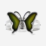 Anello a farfalla regolabile con cambio di colore