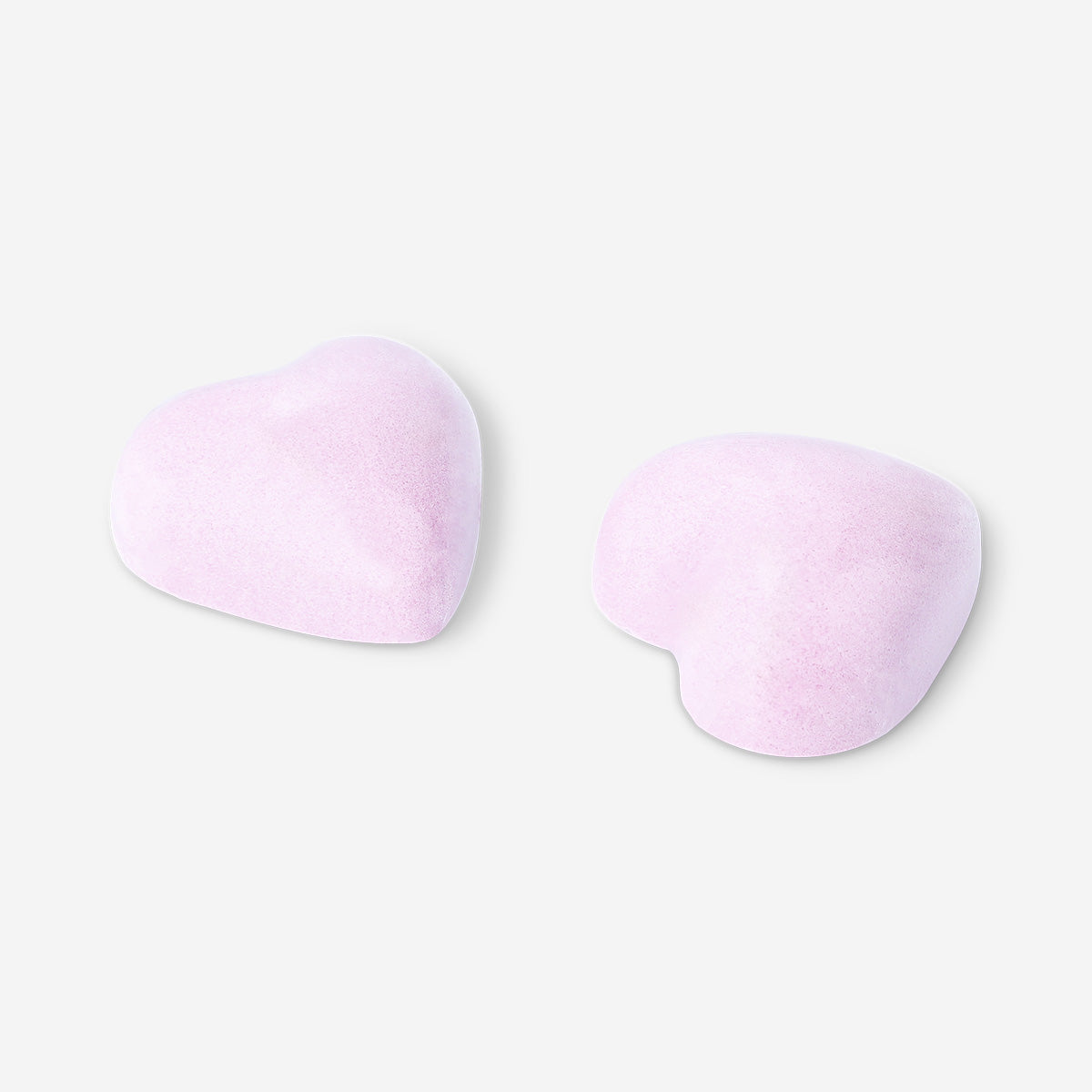 Bombes de bain cœur - Parfum rose