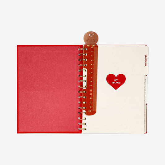 A5 Christmas recipe book