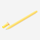 Erasable gel ink pen with a playful giraffe topper from Flying Tiger Copenhagen, perfect for office or note-taking use.