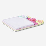 Set of Flying Tiger Copenhagen sticky memos with colorful icons, perfect for office notes and reminders.