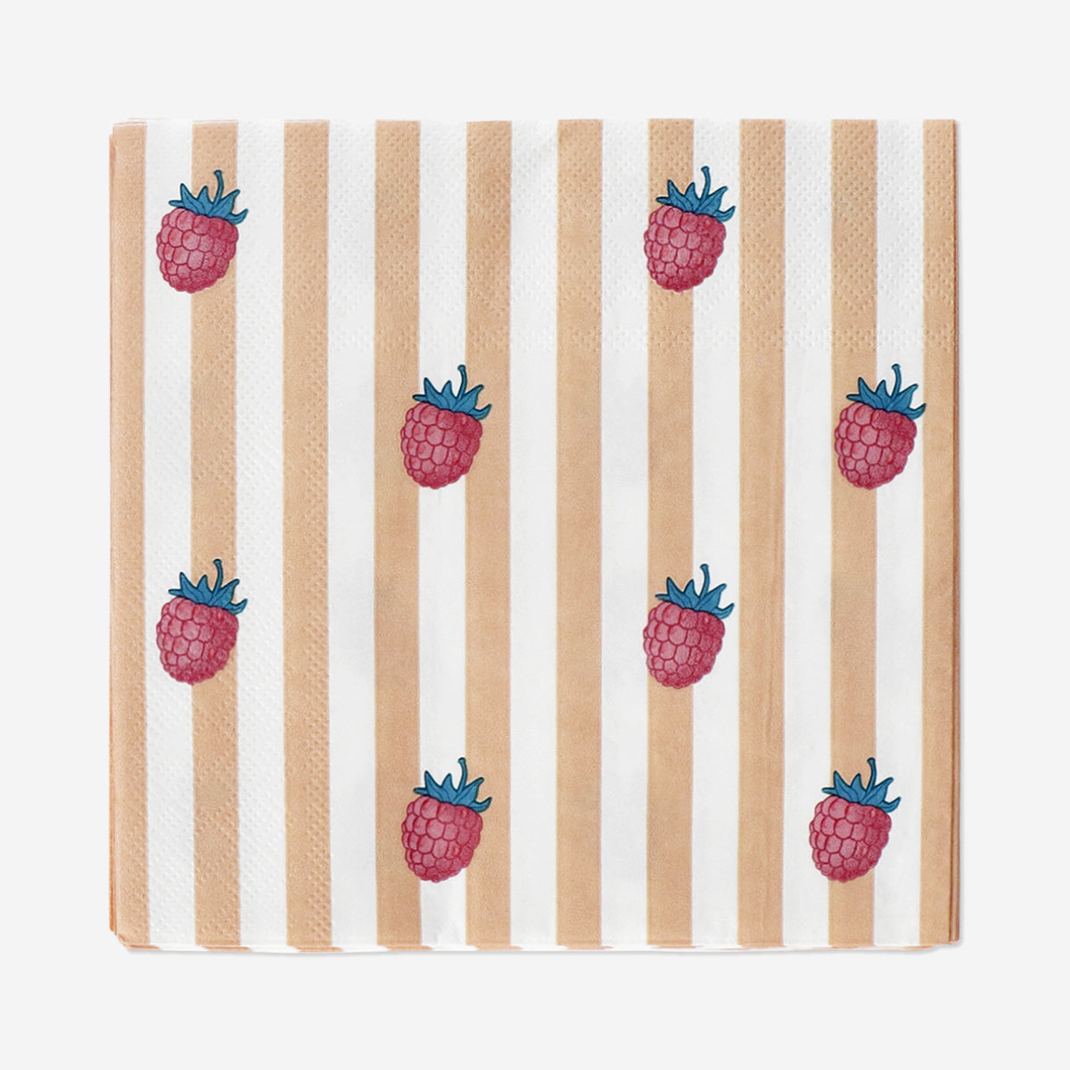 Tovaglioli con bacche rosse - 16 pz