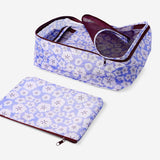 Lila geblümte Organizer-Taschen - 5 Stk.