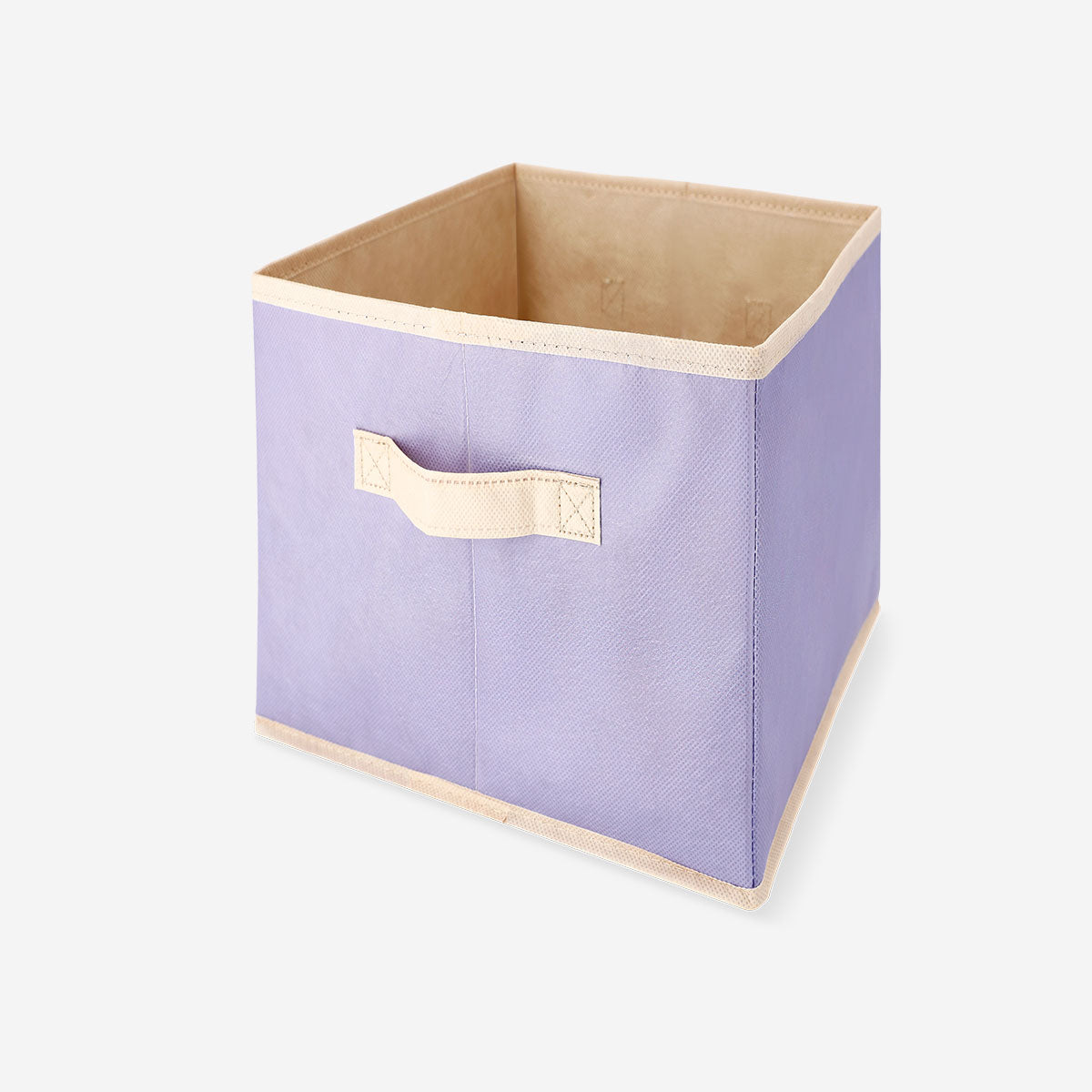 Purple storage basket from Flying Tiger Copenhagen, 20x30 cm, made of durable material, perfect for organizing home essentials.