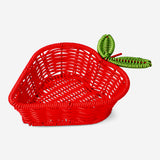 Flying Tiger Copenhagen strawberry storage basket for home, featuring a colorful, decorative design perfect for organizing fruits.